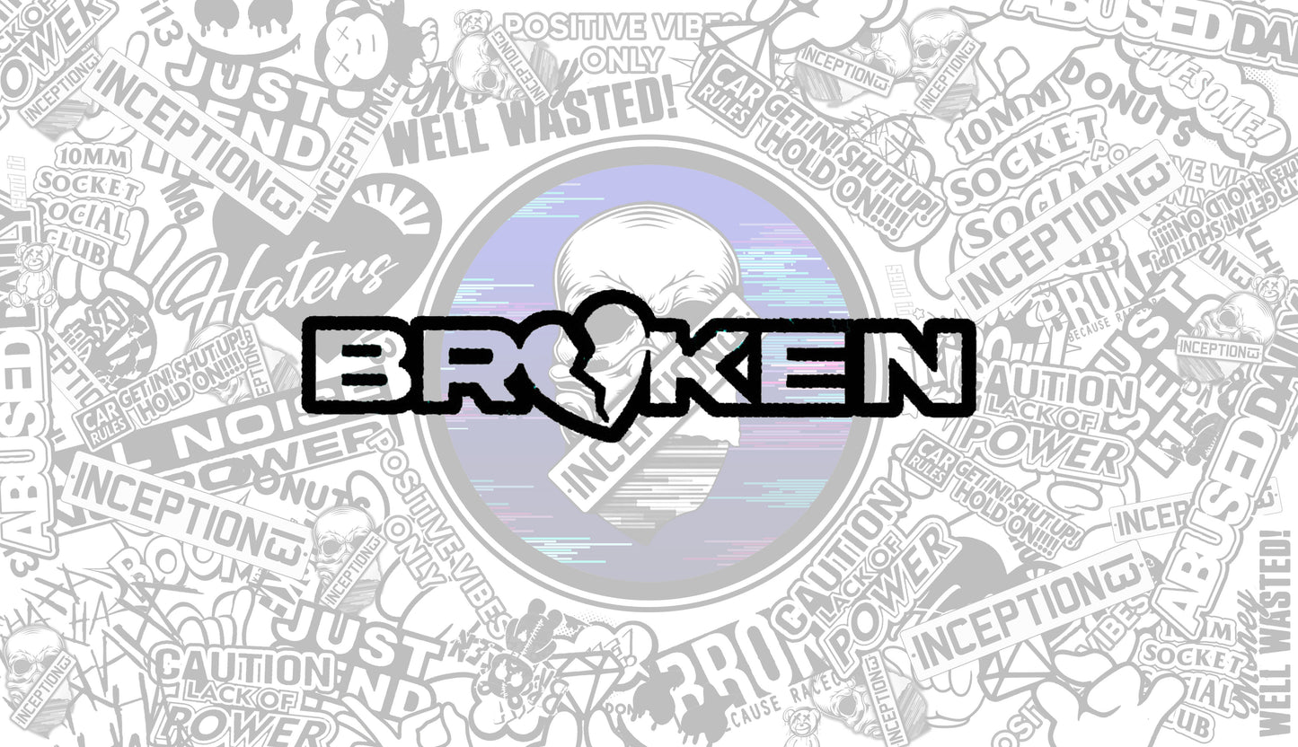 Broken.