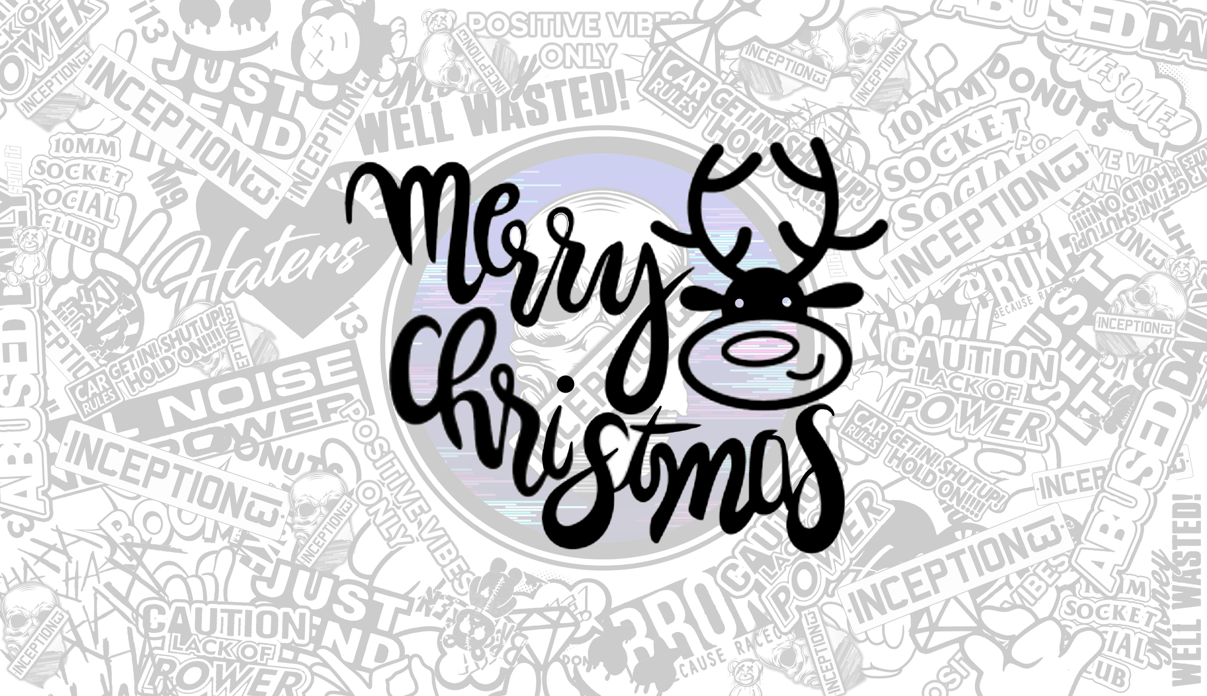 Reindeer Merry Christmas