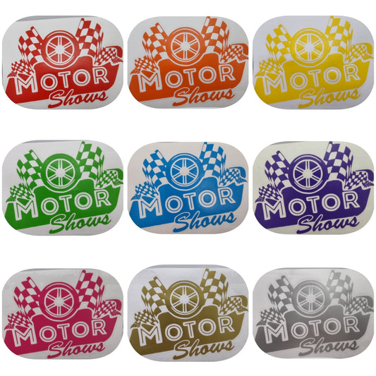 Official Motor Show Sticker