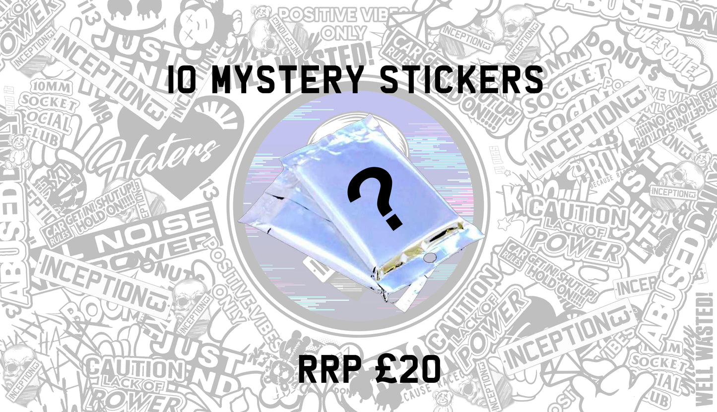 Offensive/Non offensive Mystery Sticker pack