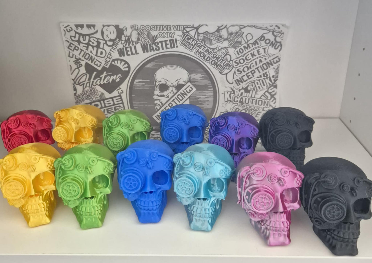 3D Skull dash buddy