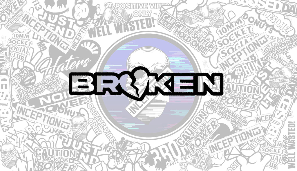 Broken.