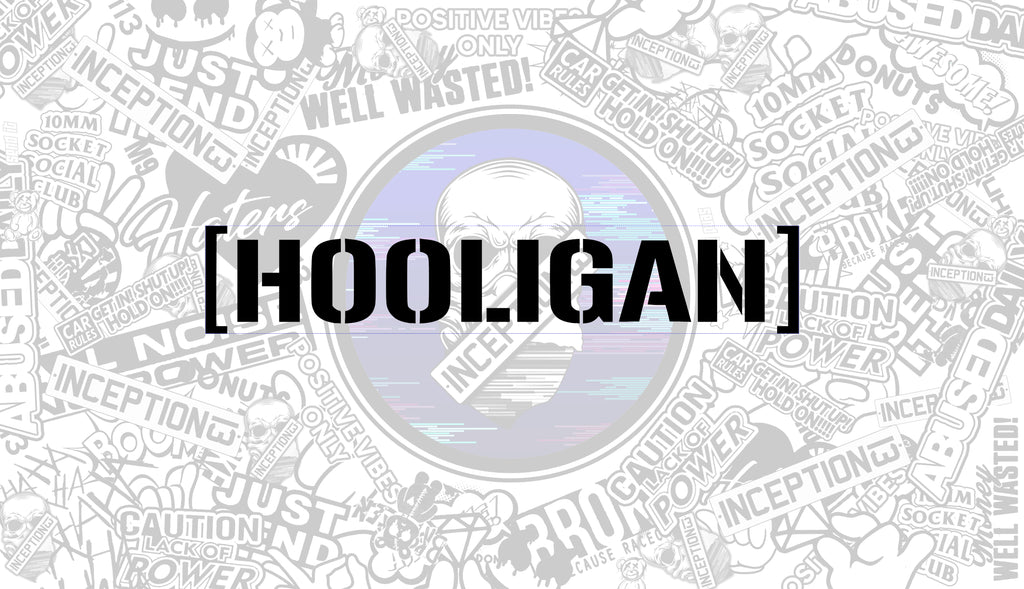 Hooligan large sticker