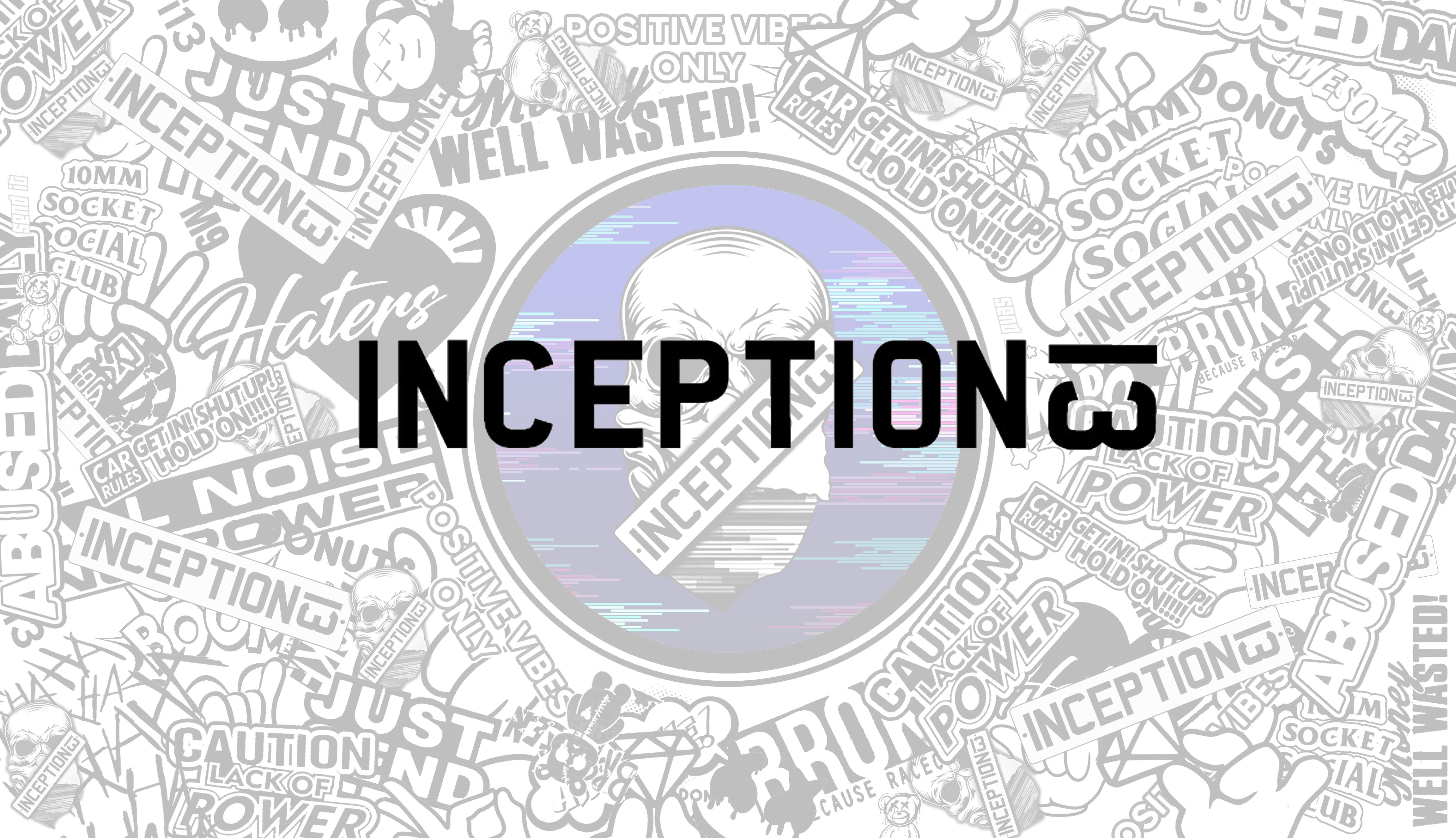 Inception 13 Text Decals – Inception13