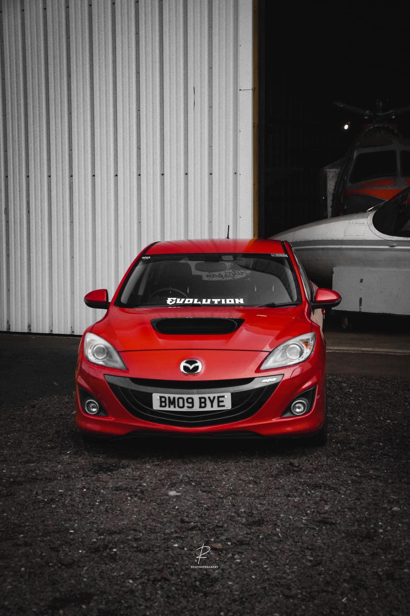 Evolution Sunstrip sticker.