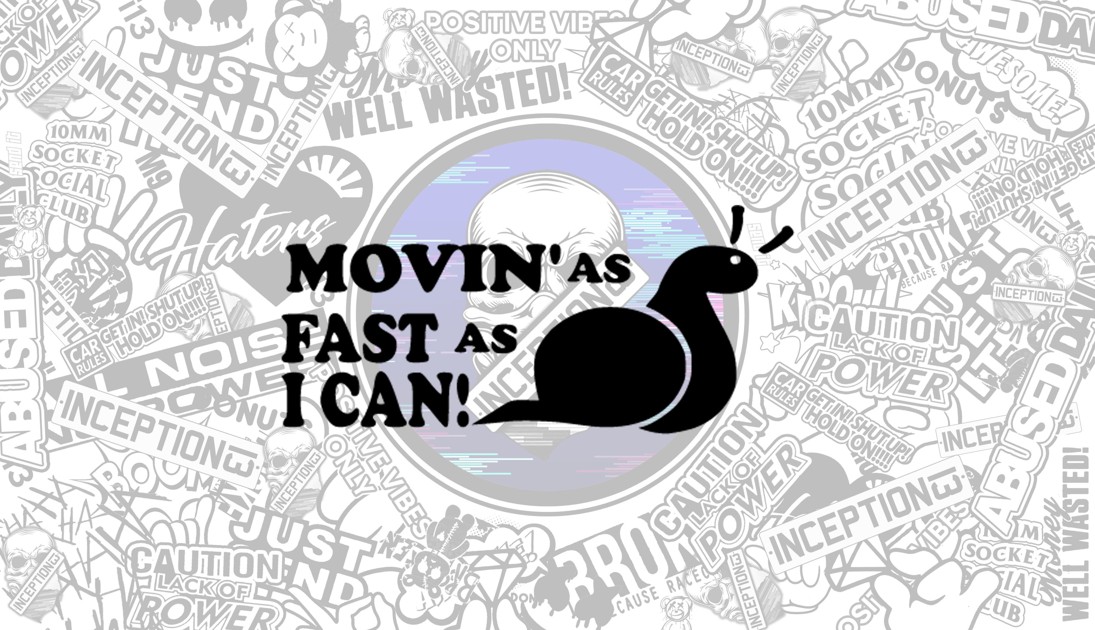 Moving as fast as I can