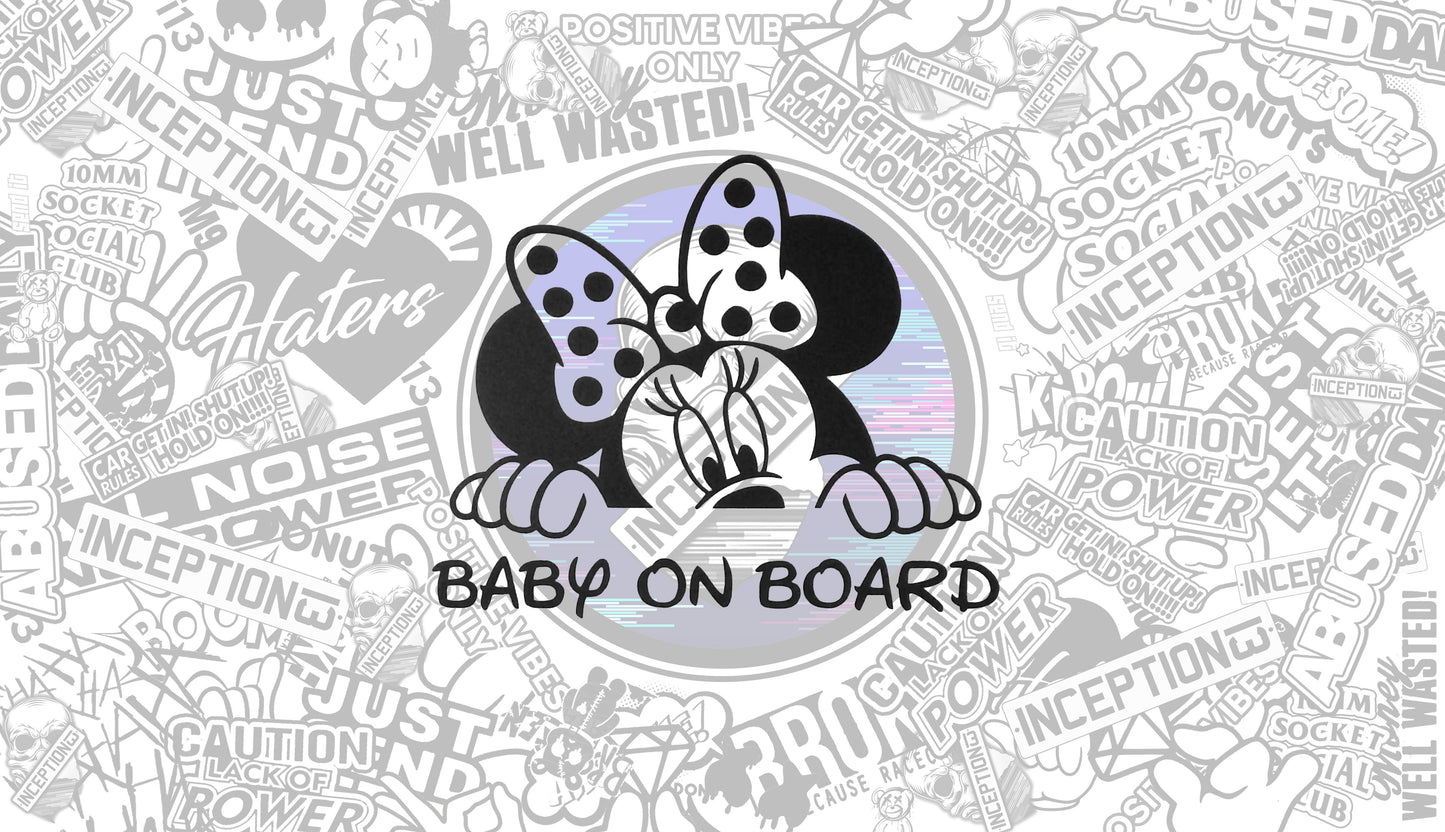 Minnie Baby on Board