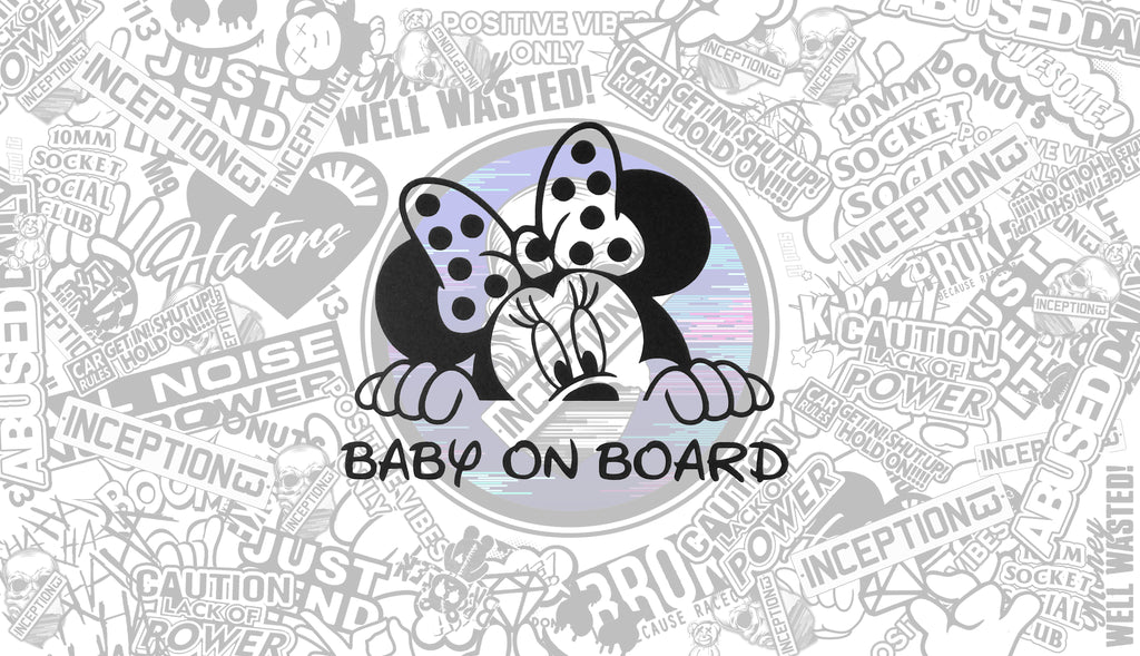 Minnie Baby on Board