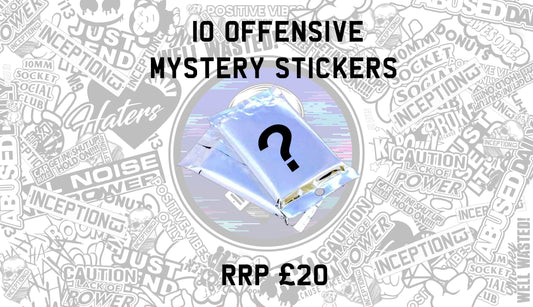 Offensive Mystery Sticker pack