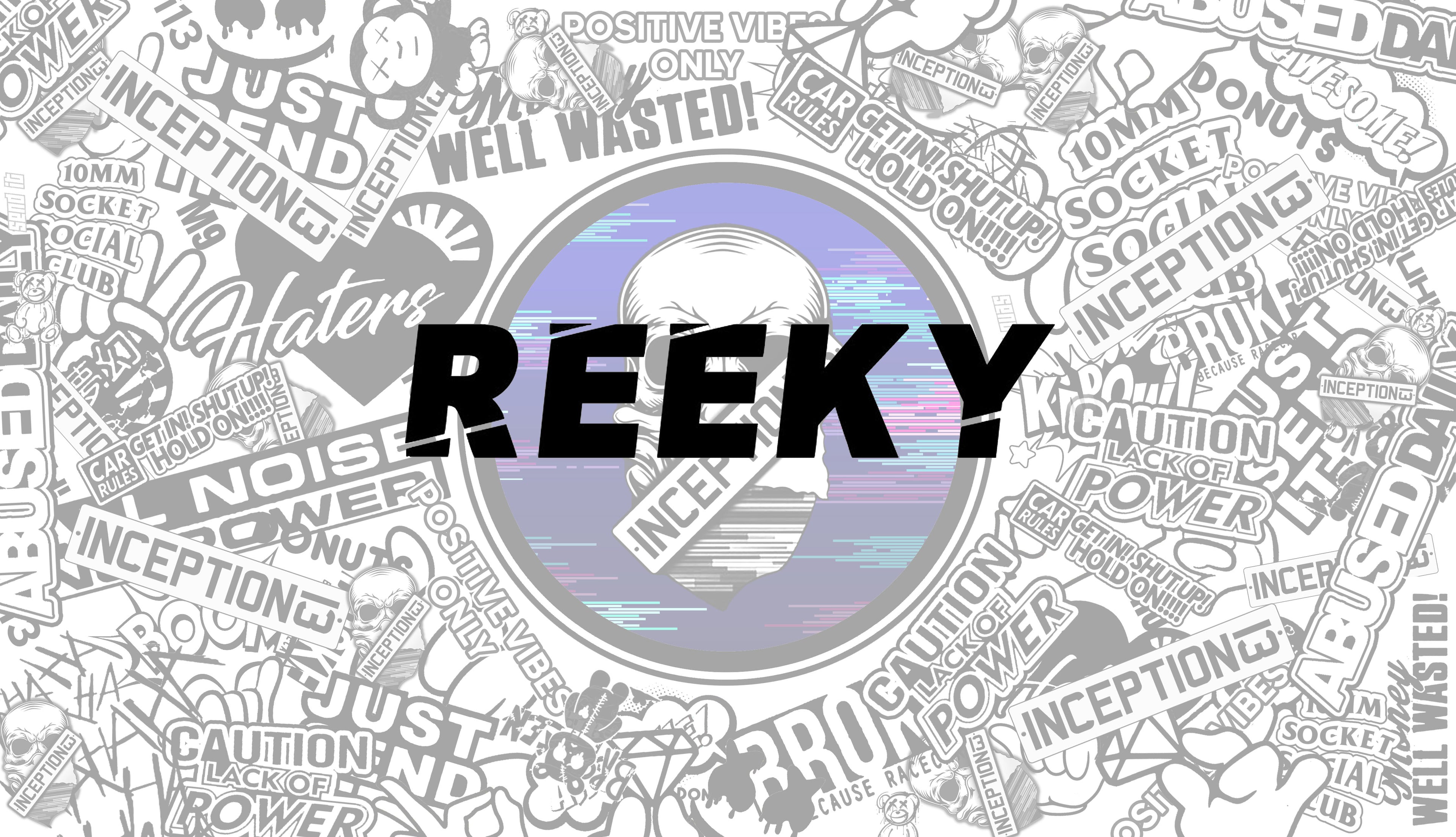 Reeky Large sticker