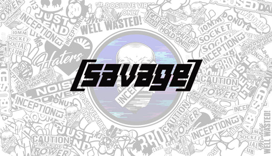 Savage Large Sticker