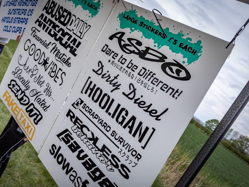 Scrapyard survivor Large sticker