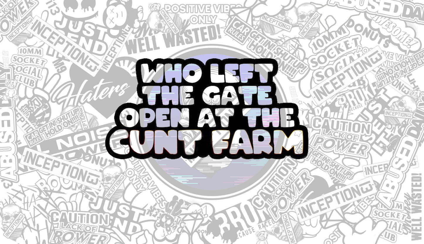 Who left the Gate open