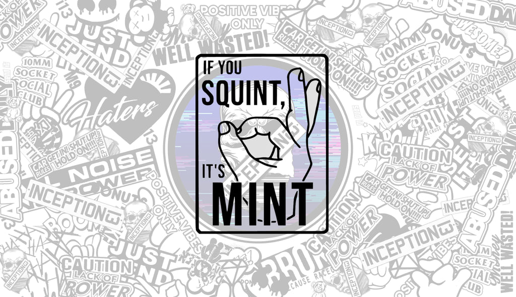 If you squint its mint