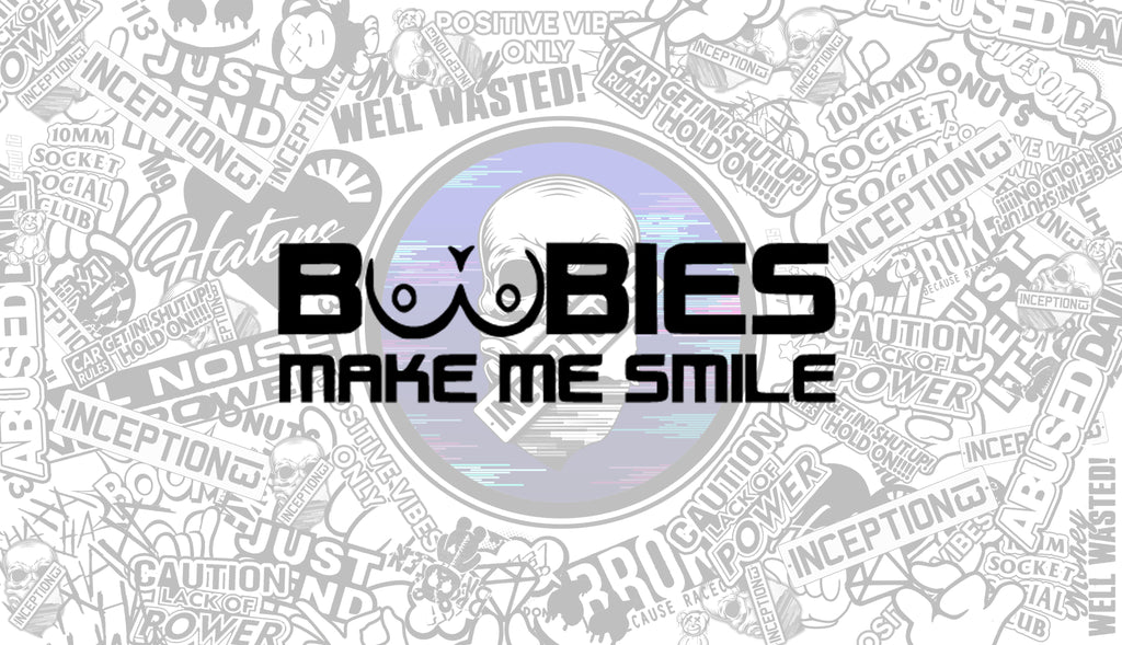Boobies make me smile