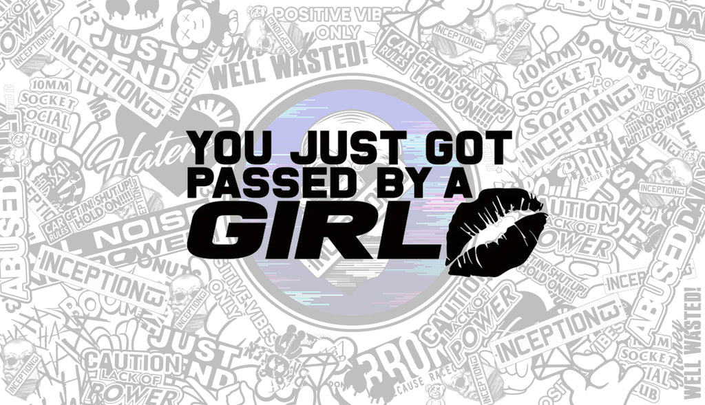 Passed by a girl