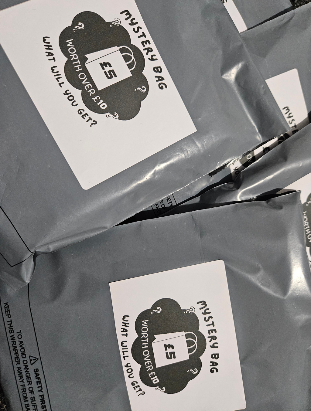 Get what you get Bags