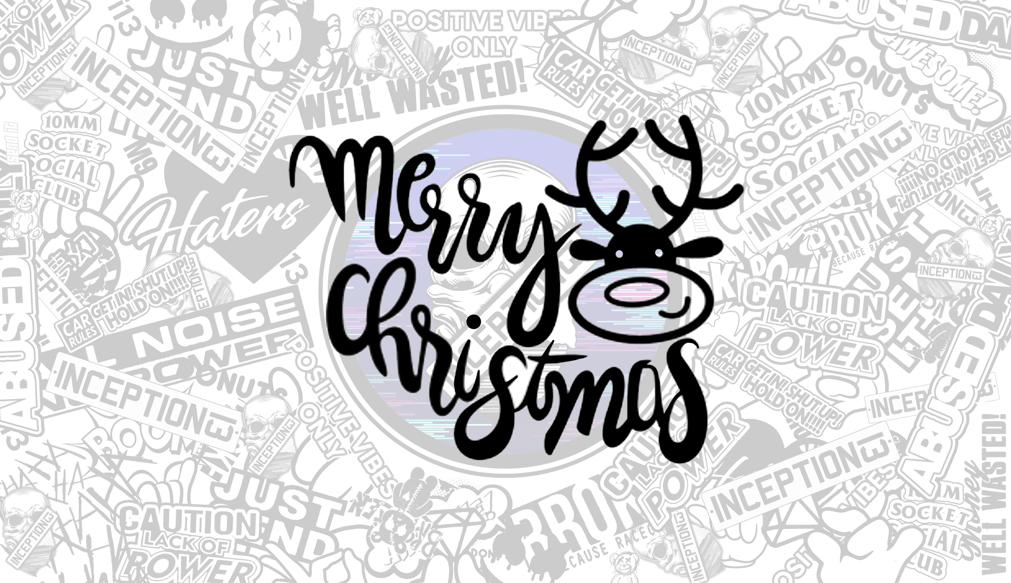 Reindeer Merry Christmas