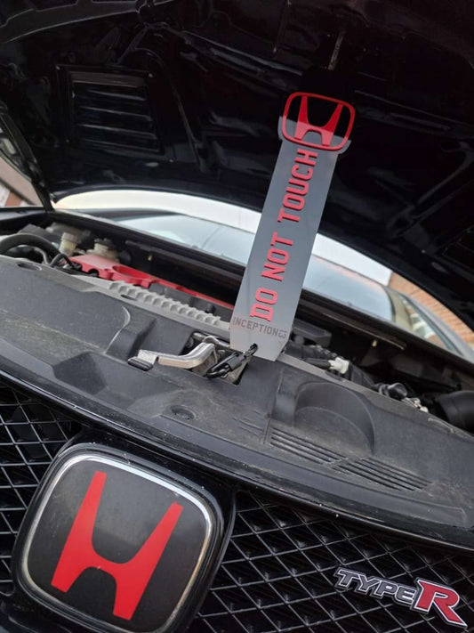 Honda Do not touch Bonnet Prop