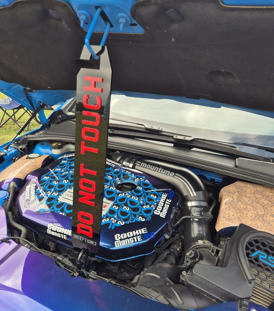 Do Not Touch Bonnet Prop