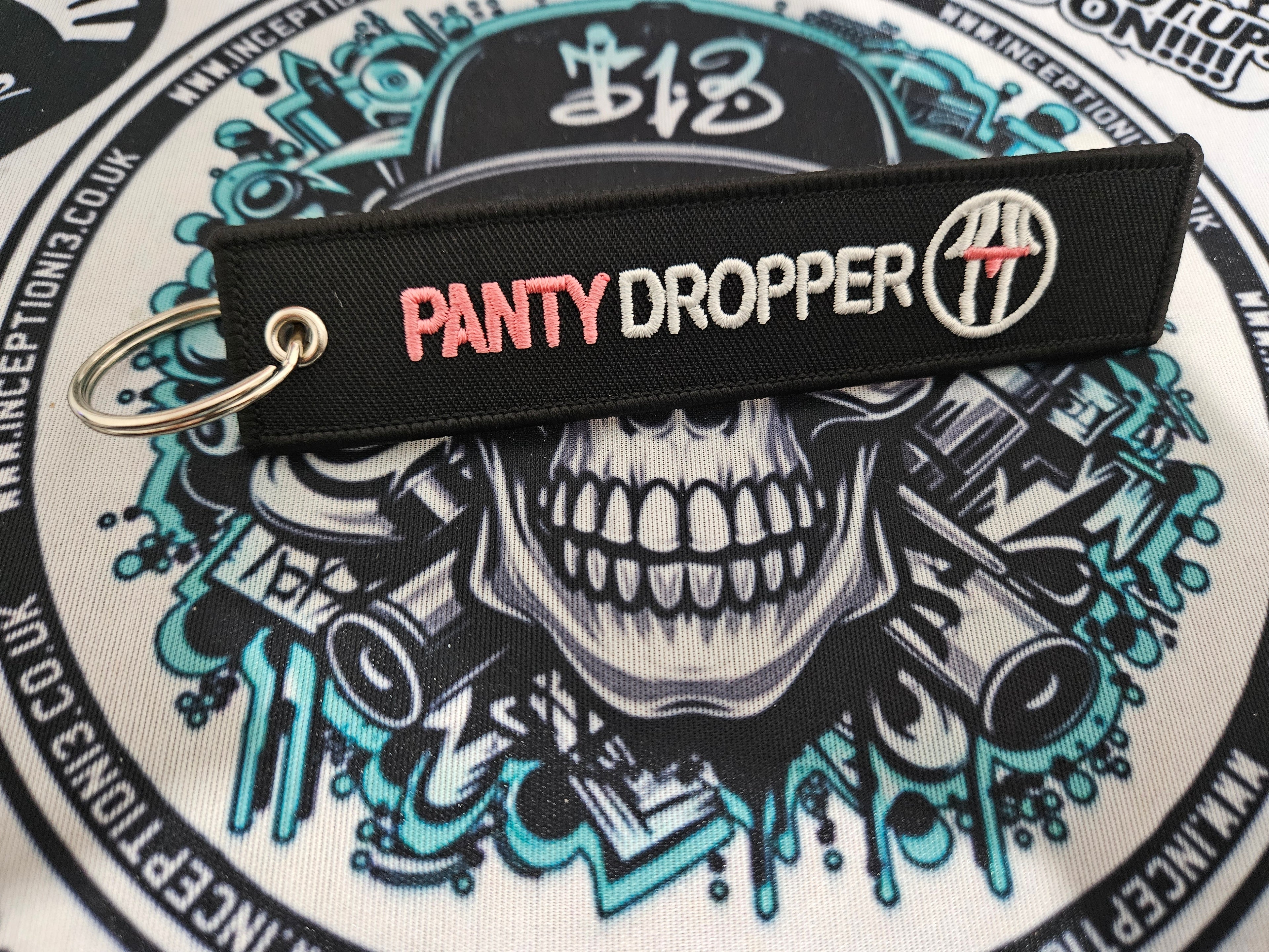 Panty Dropper Jet Tag keychain