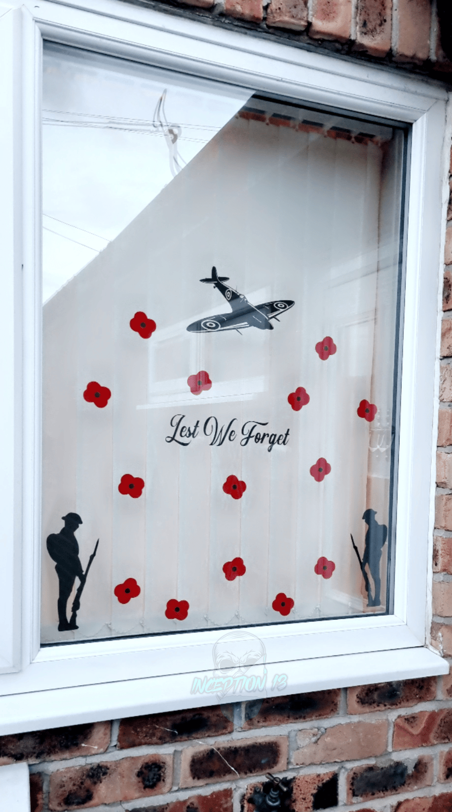 Lest we Forget Window Display