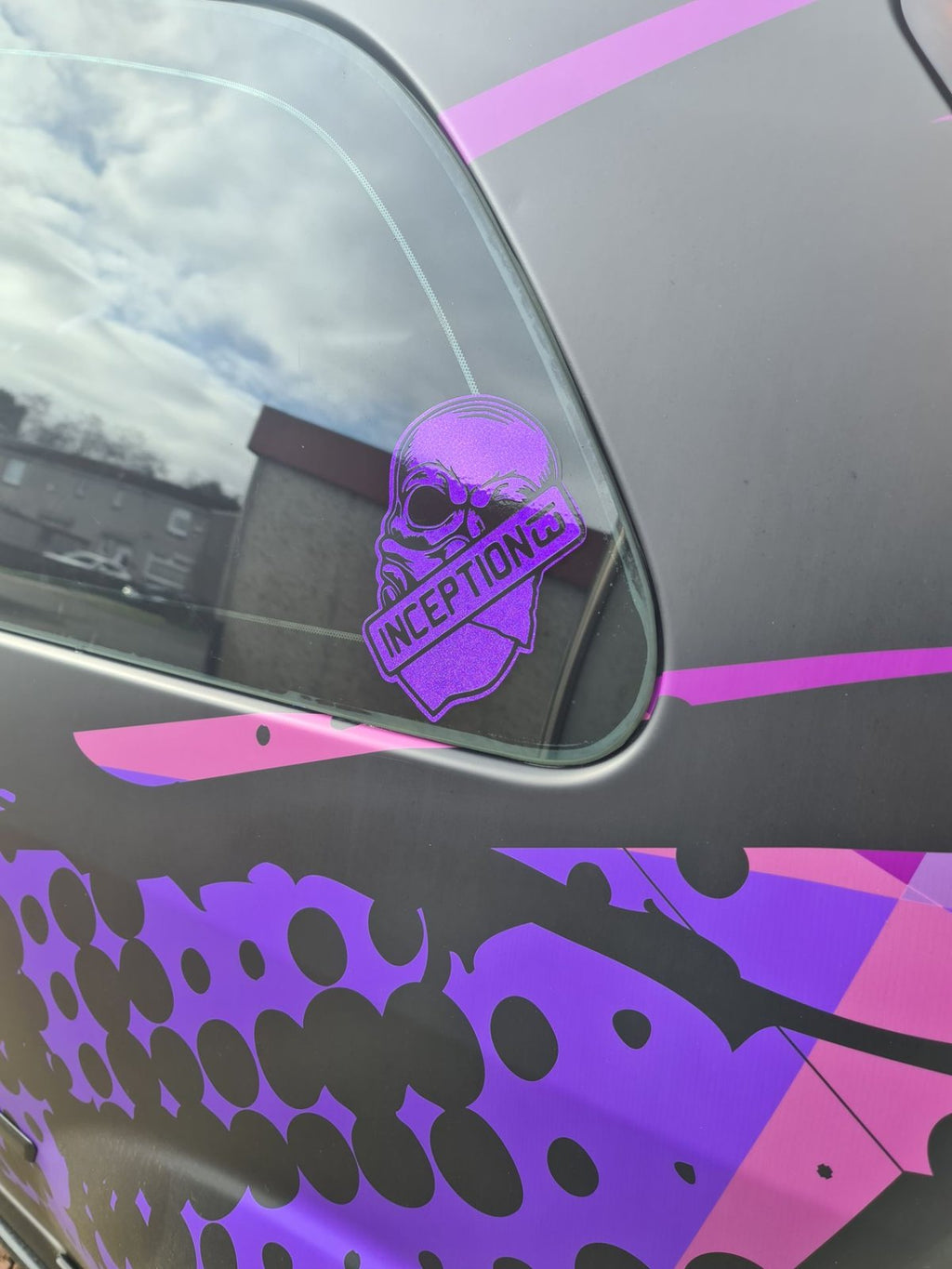 Inception13 Skull Logo.